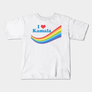 I Love Kamala Kids T-Shirt